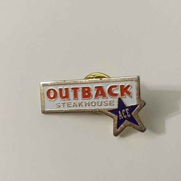 Outback Steakhouse Pin Ace Star Design - Picture 2 of 11